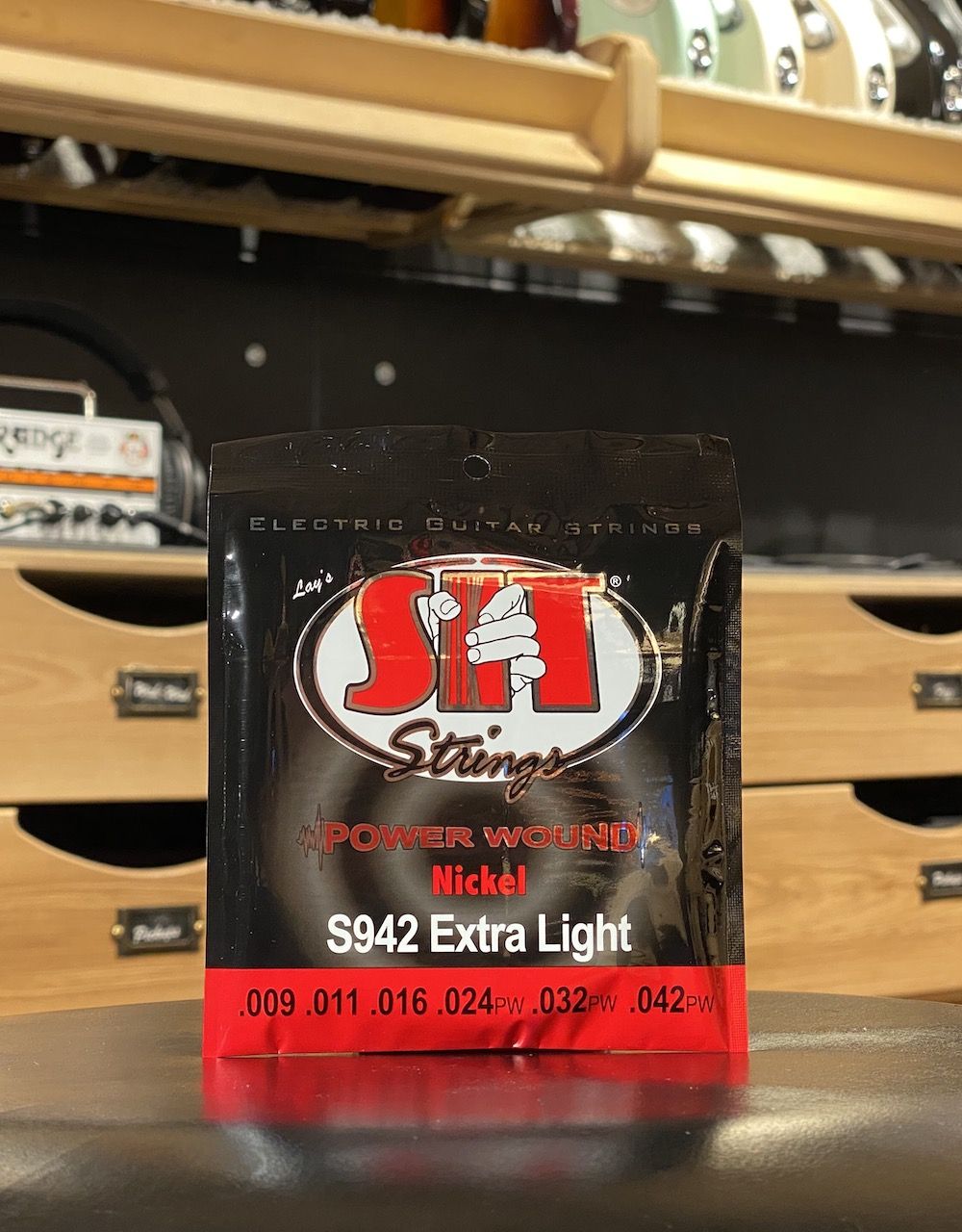 Струны для электрогитары SIT S942, Powerwound Nickel, 9-42 - купить в "Гитарном Клубе"