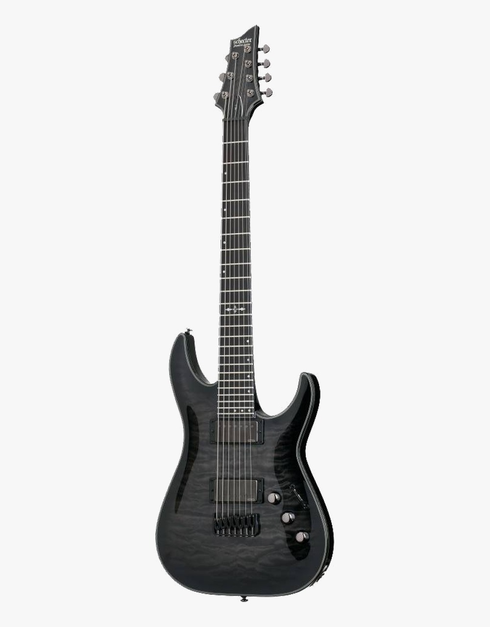 Электрогитара Schecter HELLRAISER HYBRID C-7, Trans Black Burst - купить в "Гитарном Клубе"