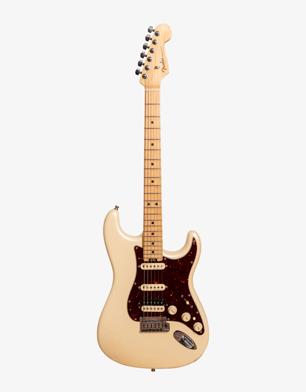Электрогитара Fender Stratocaster Elite HSS Olympic White - купить в "Гитарном Клубе"