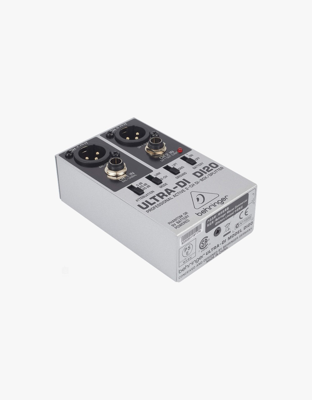 Директ-бокс BEHRINGER DI20 - купить в "Гитарном Клубе"