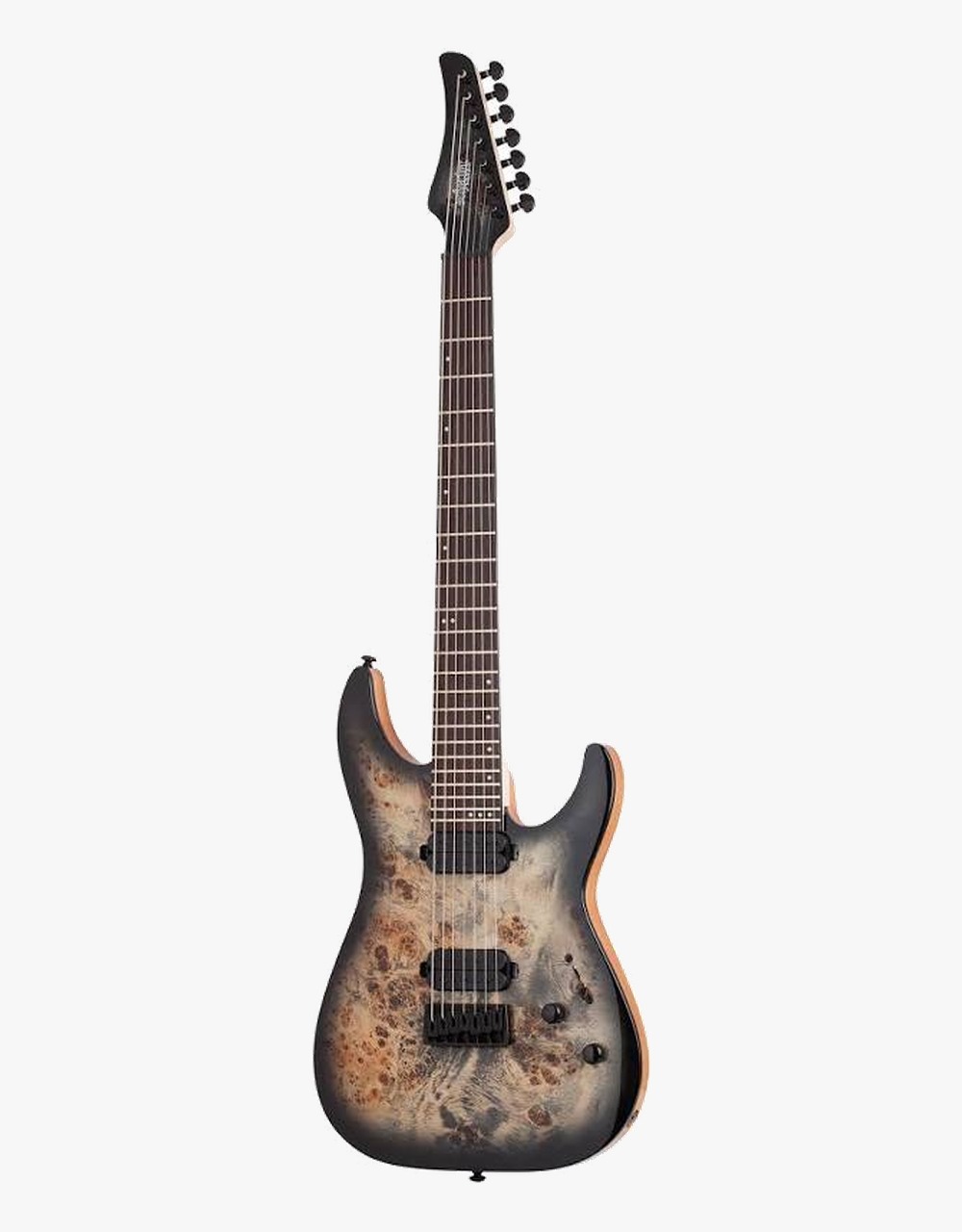 Электрогитара Schecter C-7 PRO, Charcoal Burst - купить в "Гитарном Клубе"