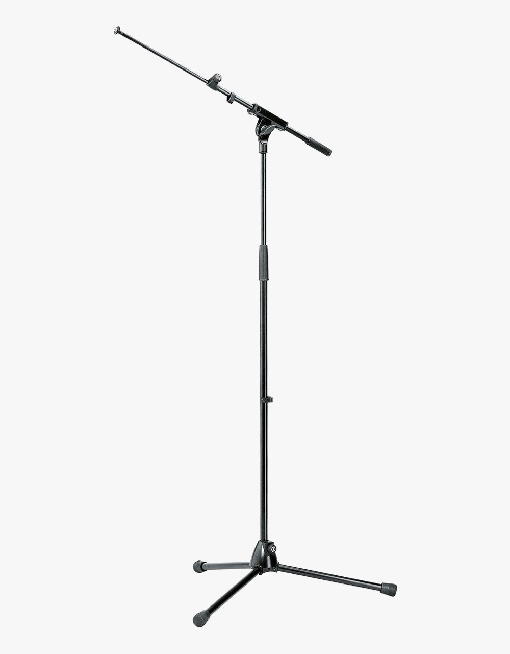 Микрофонная стойка K&M 21080-300-55 "журавль", телескопическая стрела, чёрная, 925-1630 мм - купить в "Гитарном Клубе"