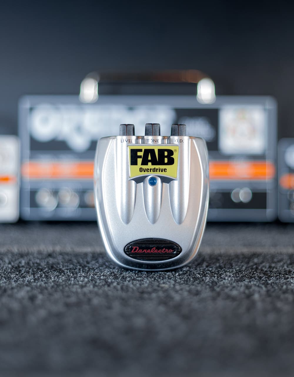 Гитарная педаль Danelectro D2 Fab Overdrive - купить в "Гитарном Клубе"