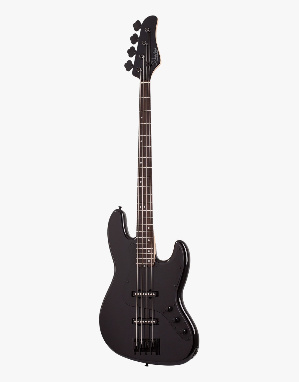 Бас-гитара Schecter J-4 ROSEWOOD FB G.BLK, Gloss Black - купить в "Гитарном Клубе"