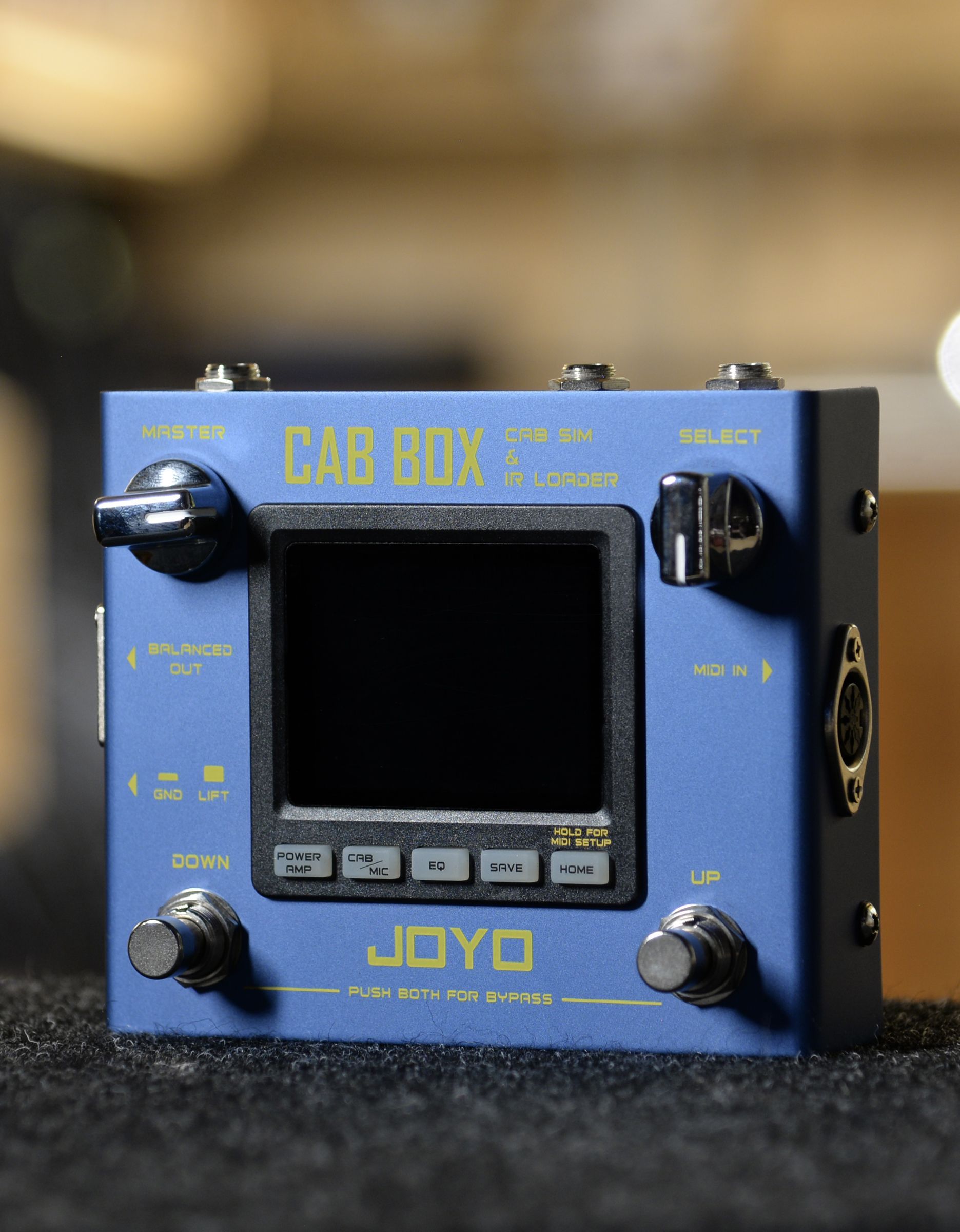 Гитарная педаль JOYO R-08 Cab Box Cabinet Speaker Simulator - купить в "Гитарном Клубе"