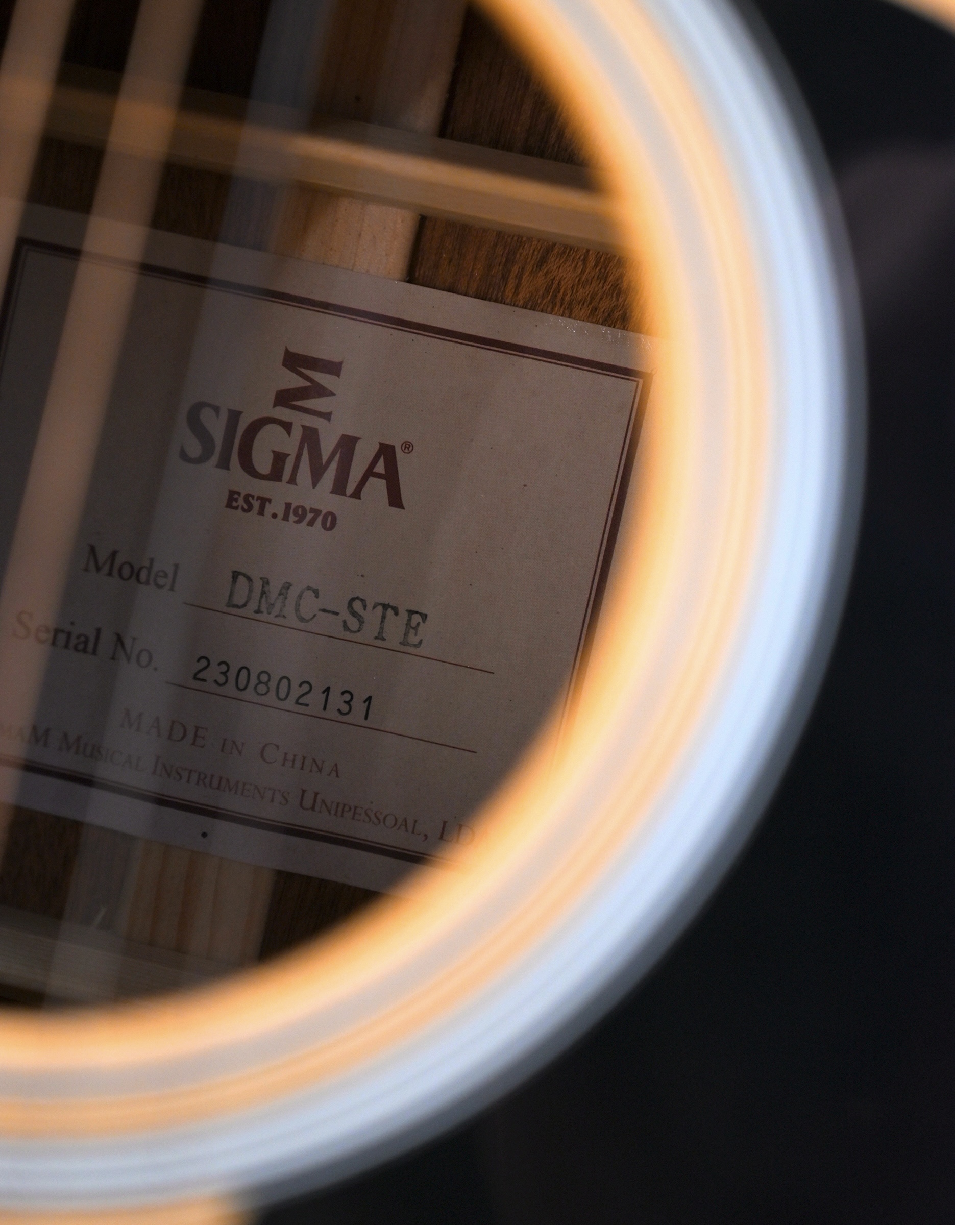 Электроакустическая гитара Sigma DMC-STE - купить в "Гитарном Клубе"