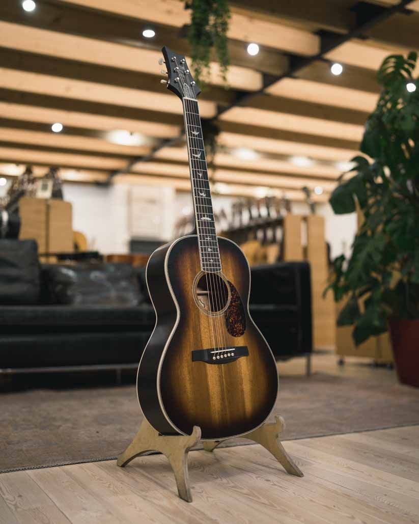 Электроакустическая гитара PRS SE P20E Parlor W/Piezo Satin Tobacco Sunburst - купить в "Гитарном Клубе"