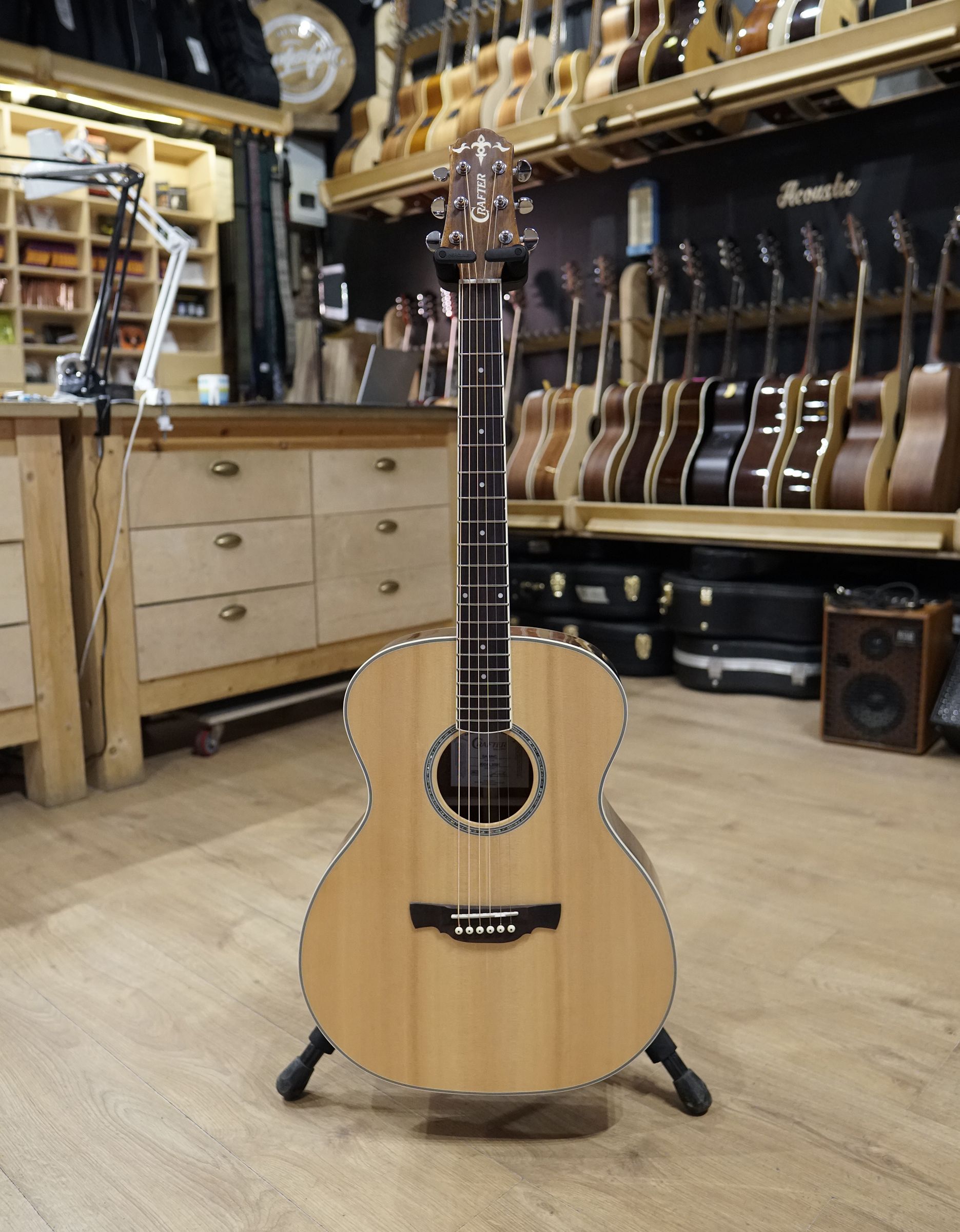 Акустическая гитара Crafter GA-8/NC - купить в "Гитарном Клубе"