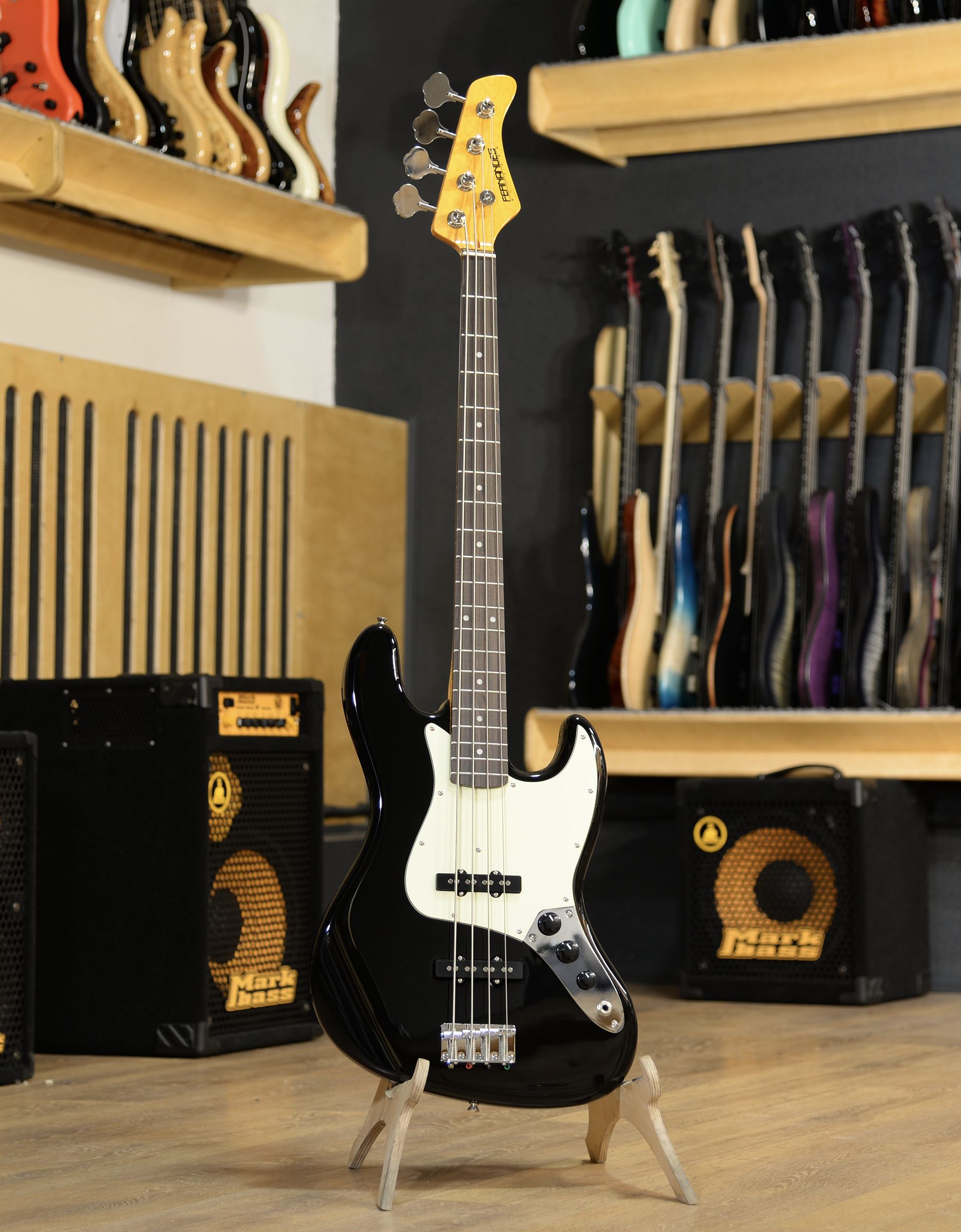 Бас-гитара Fernandes RJB380 BLK - купить в "Гитарном Клубе"