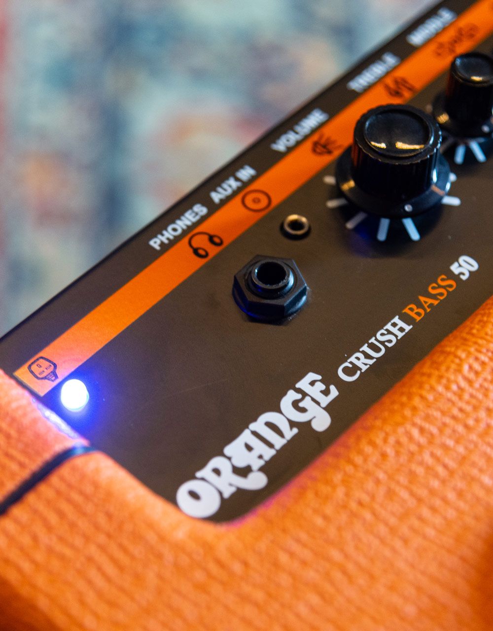 Комбоусилитель для бас-гитары ORANGE Crush Bass 50, 1х12, 50Вт - купить в "Гитарном Клубе"