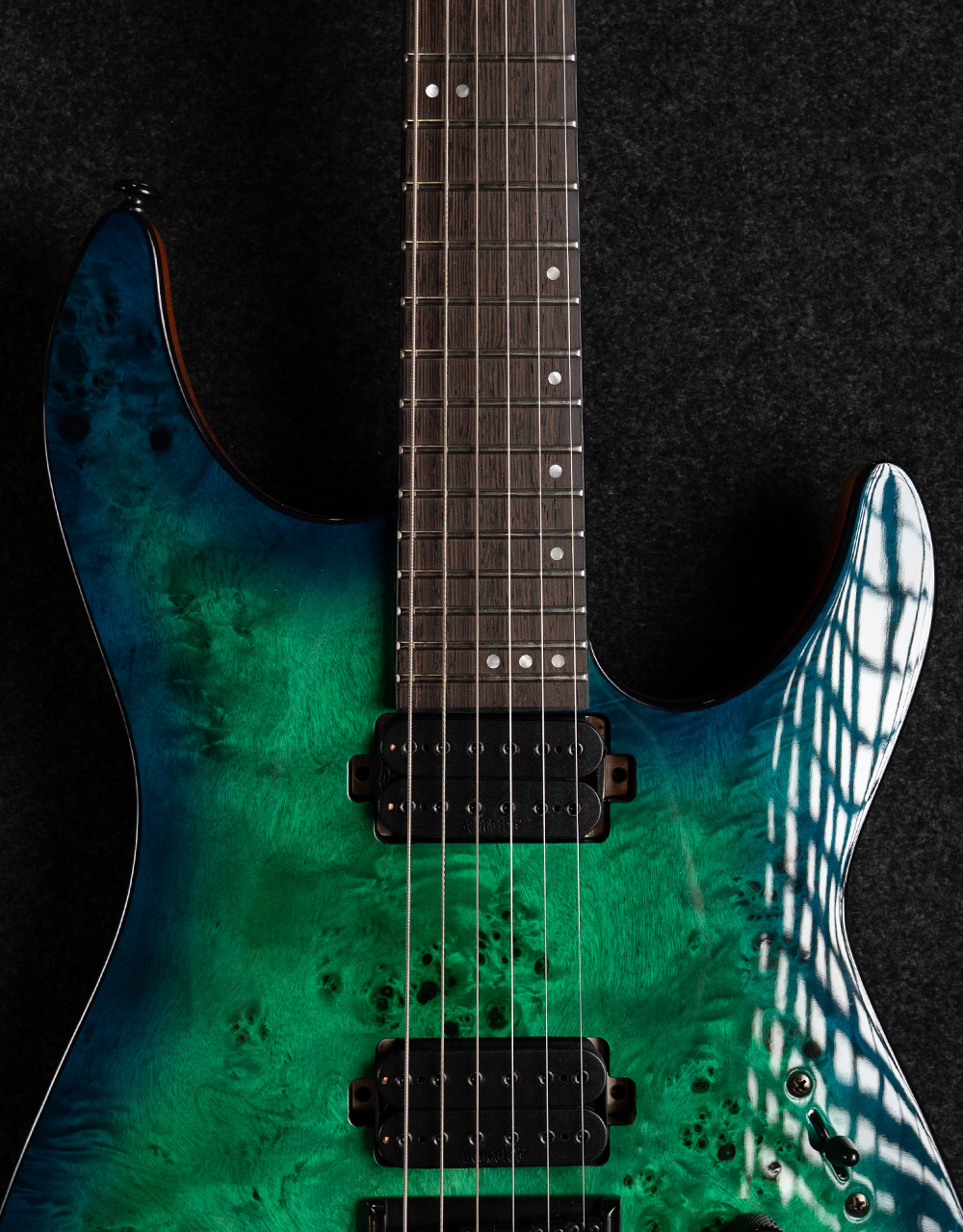 Электрогитара Schecter C-6 Pro Aqua Burst - купить в "Гитарном Клубе"