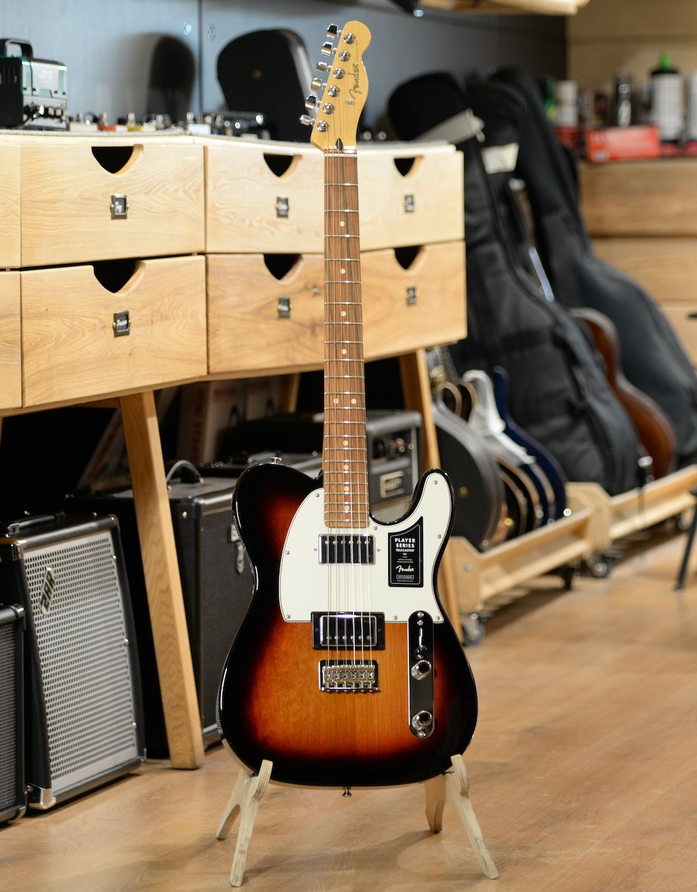 Электрогитара Fender Player Telecaster Sunburst HH PF - купить в "Гитарном Клубе"