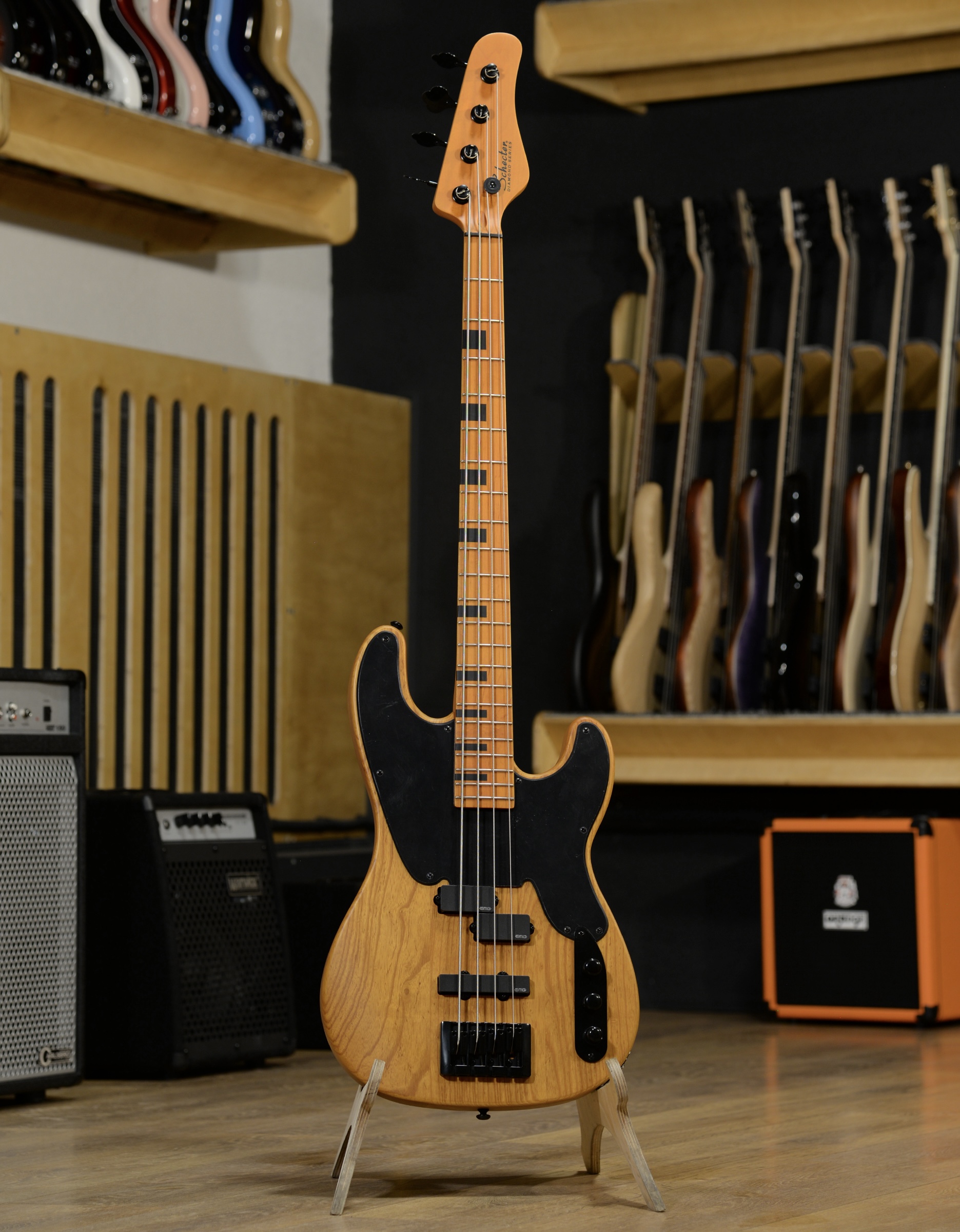 Бас-гитара Schecter Model-T Session Ans - купить в "Гитарном Клубе"