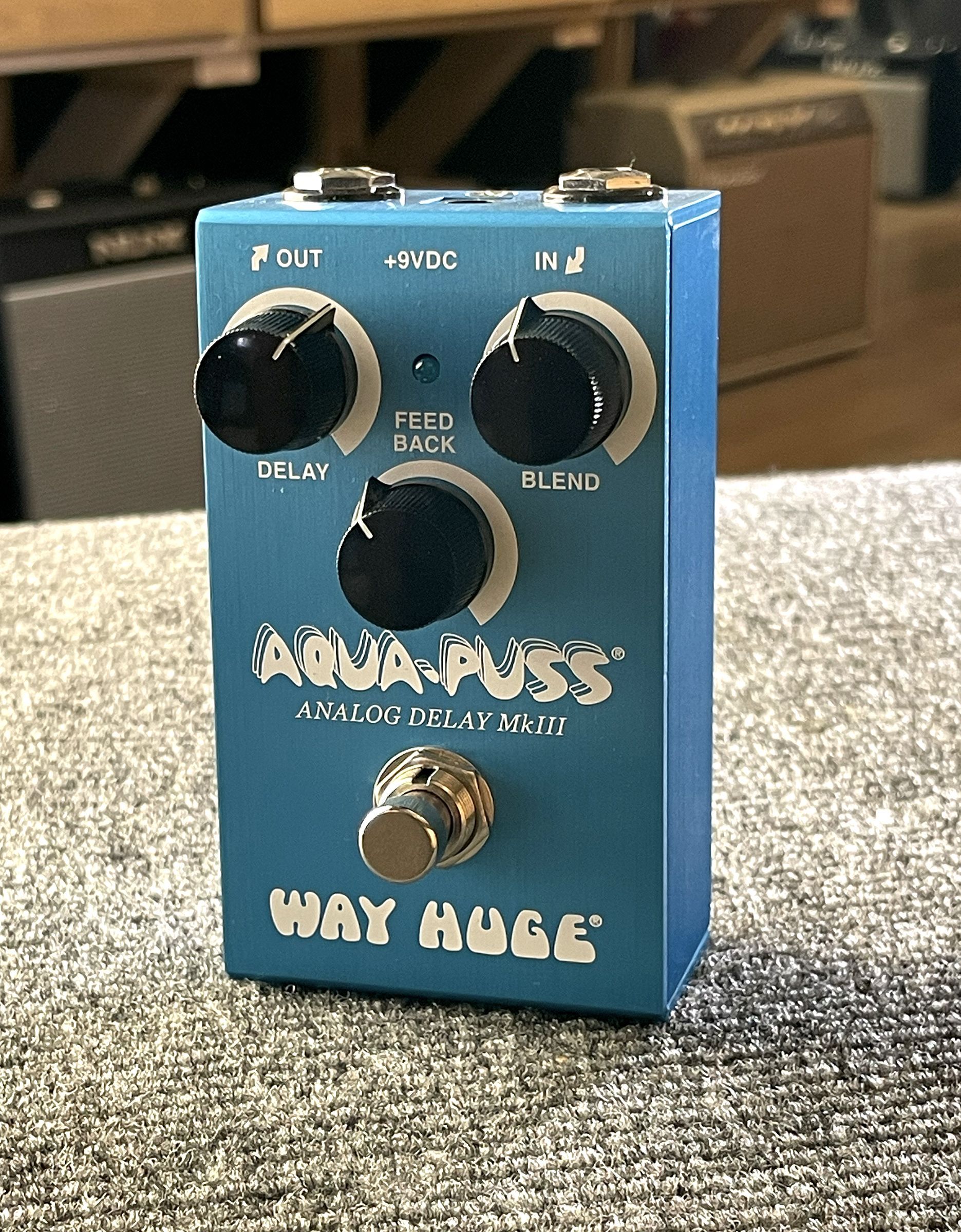 Гитарная педаль Dunlop WM71 Way Huge Smalls Aqua-Puss Analog Delay - купить в "Гитарном Клубе"