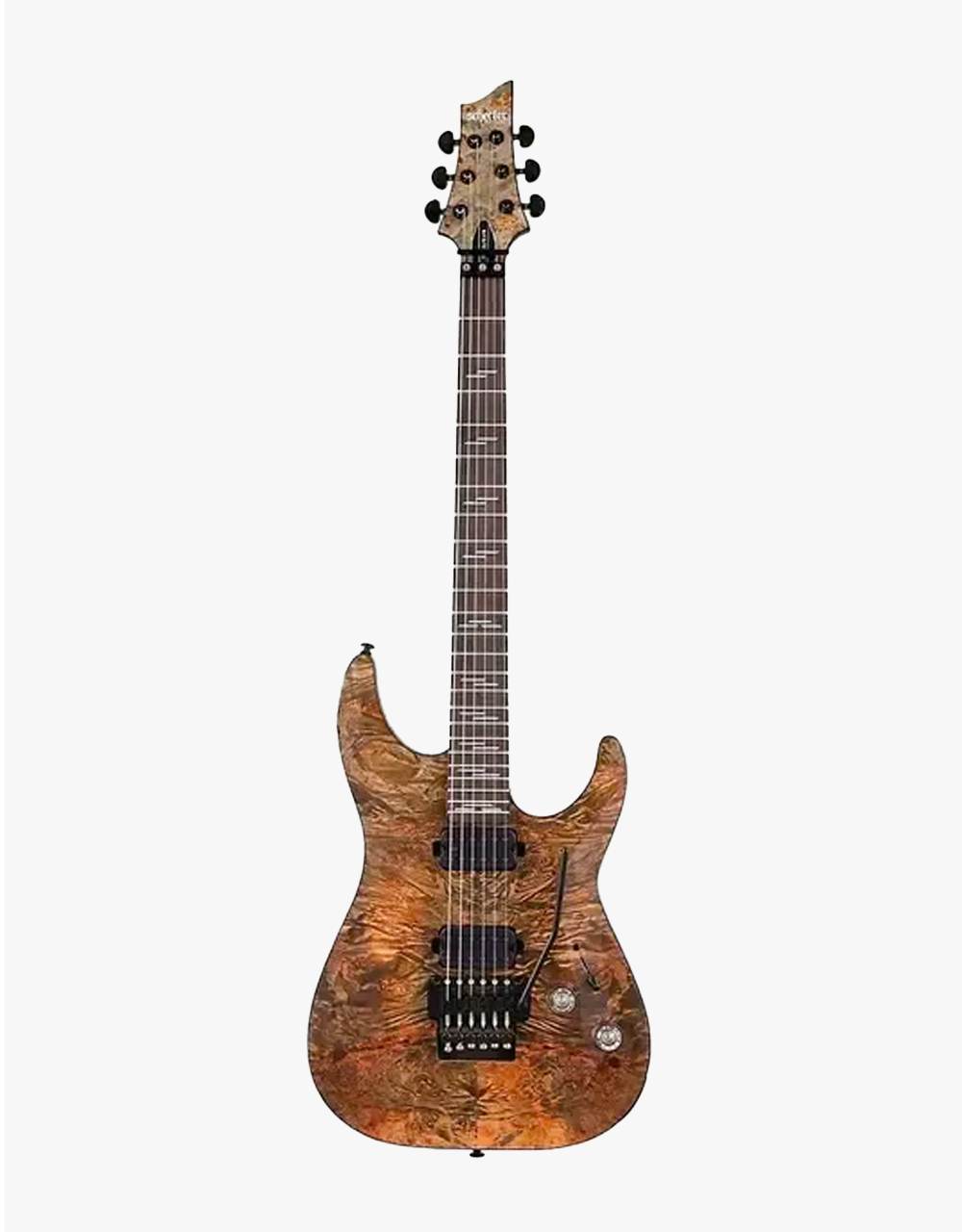 Электрогитара Schecter Omen Elite-6 FR Charcoal - купить в "Гитарном Клубе"