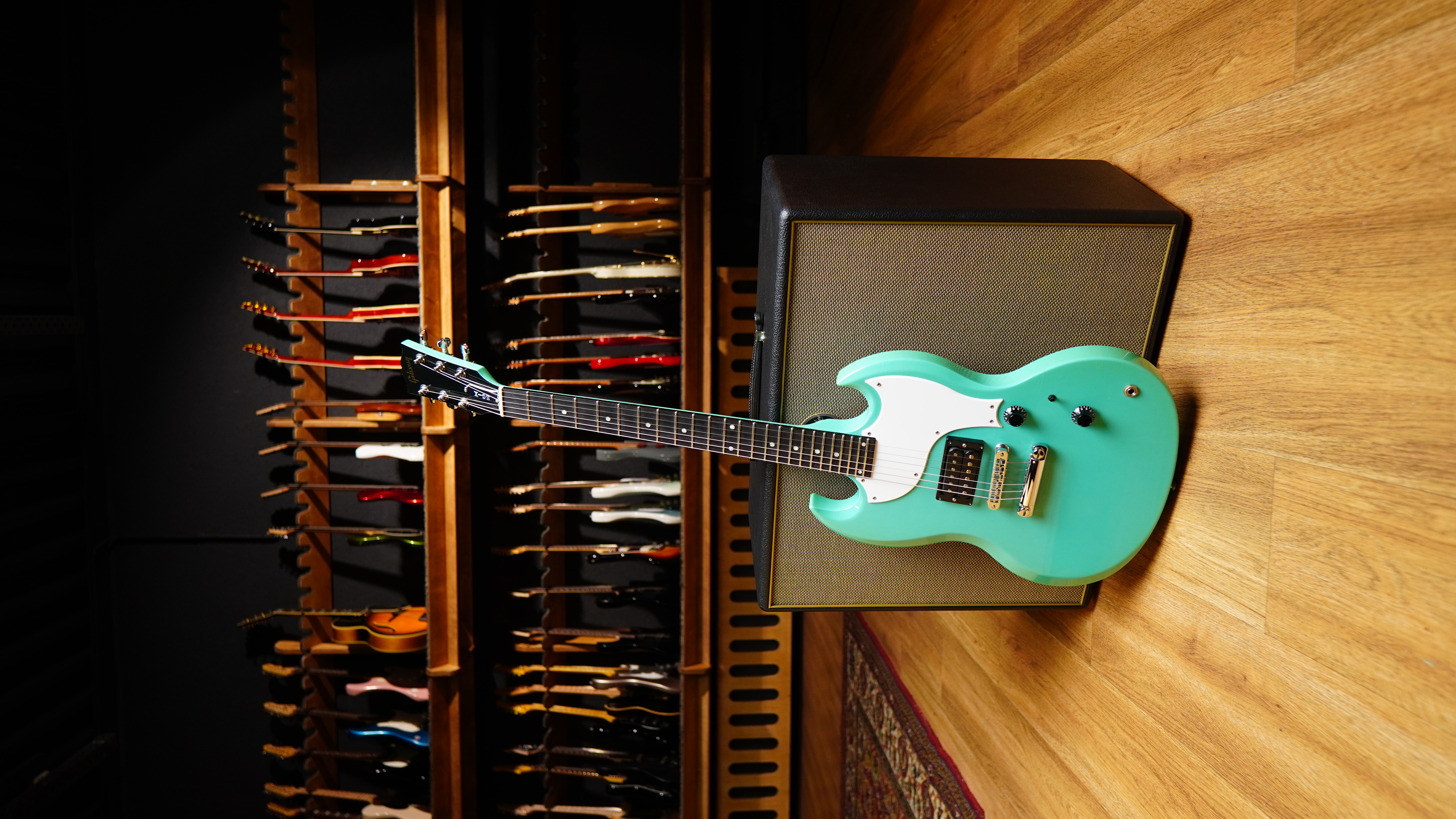 Электрогитара Gibson SG-X Caribbean Blue, 1998 - купить в "Гитарном Клубе"