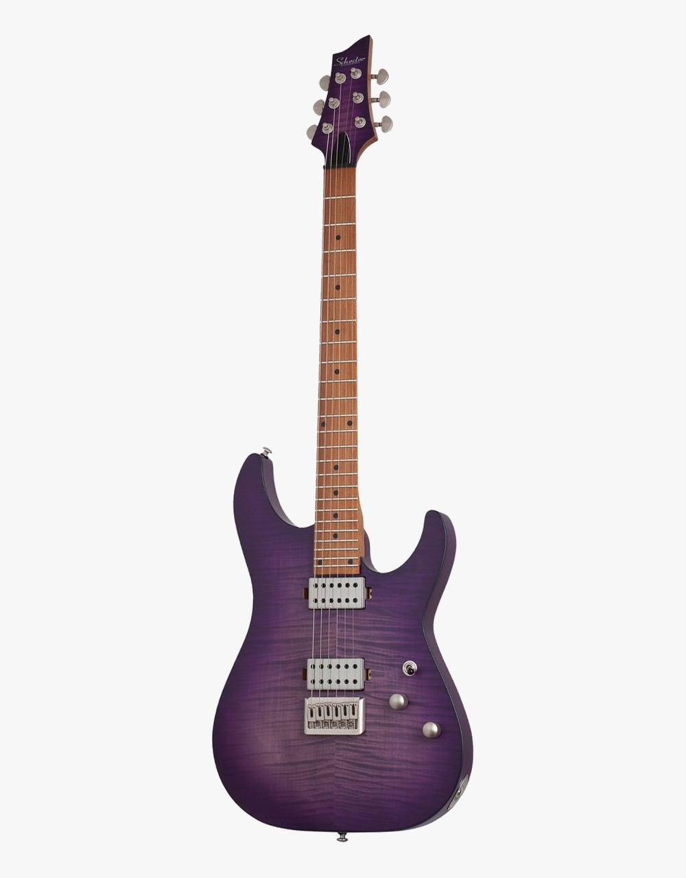 Электрогитара Schecter C-1 STANDARD PLUS, Trans Purple Burst - купить в "Гитарном Клубе"