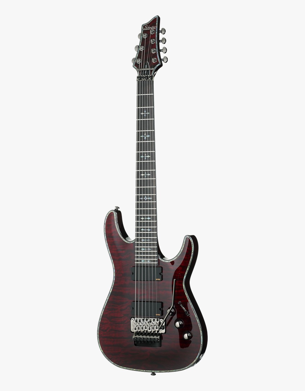 Электрогитара Schecter HELLRAISER C-7 FR, Black Cherry - купить в "Гитарном Клубе"