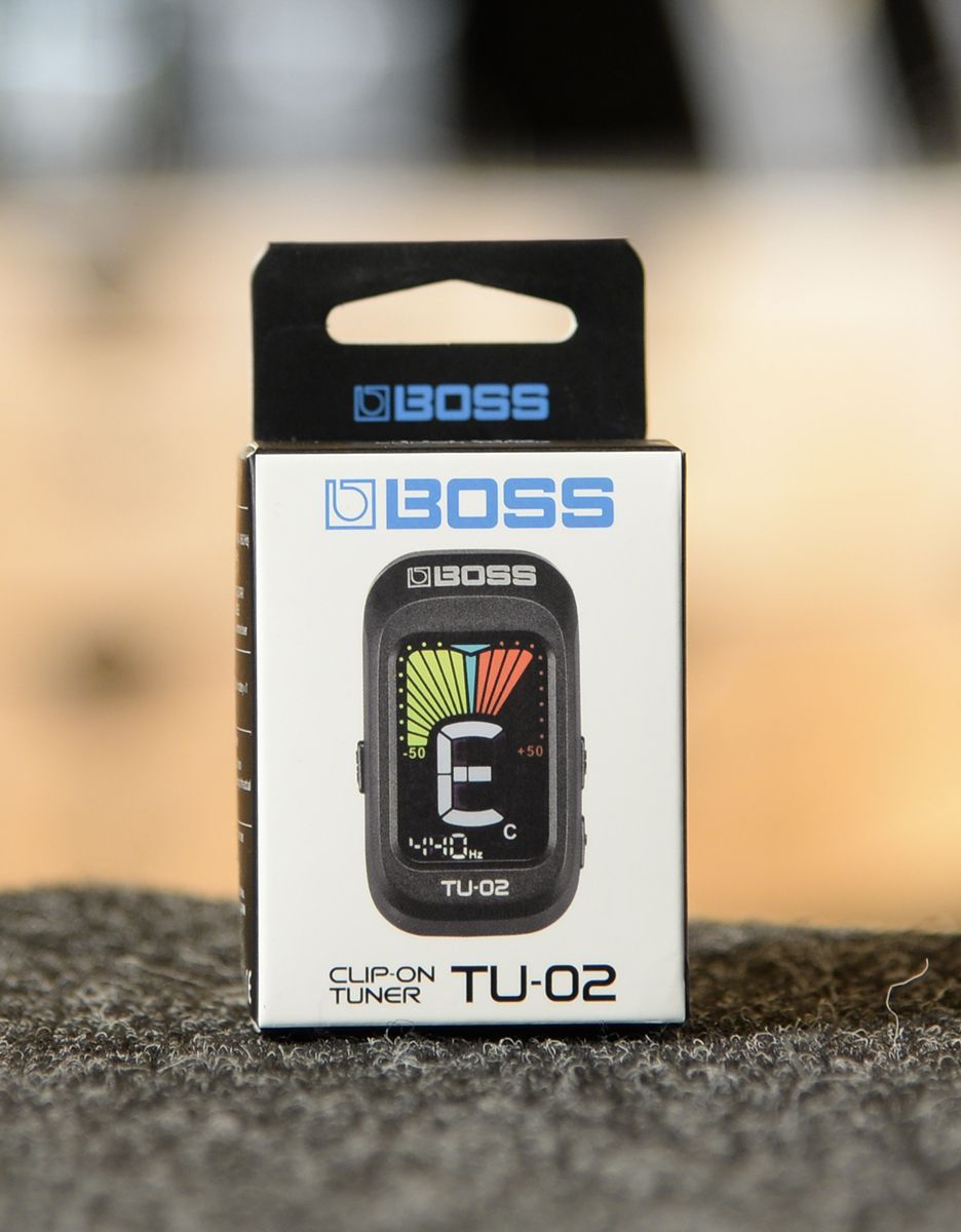 Тюнер Boss TU-02 clip-on - купить в "Гитарном Клубе"