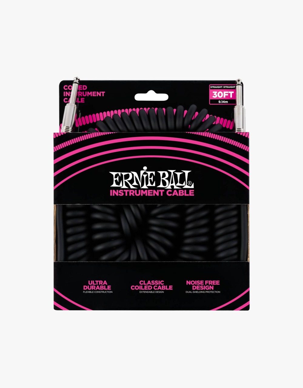 Инструментальный кабель Ernie Ball 6044, 9 м - купить в "Гитарном Клубе"