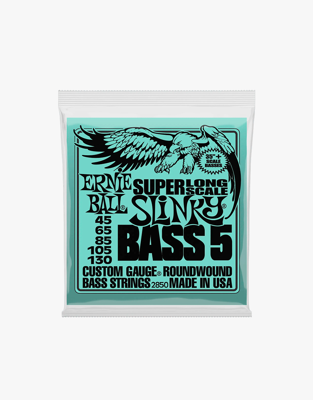 Струны для бас-гитары Ernie Ball 2850 SLS Slinky 5 (45-130) - купить в "Гитарном Клубе"