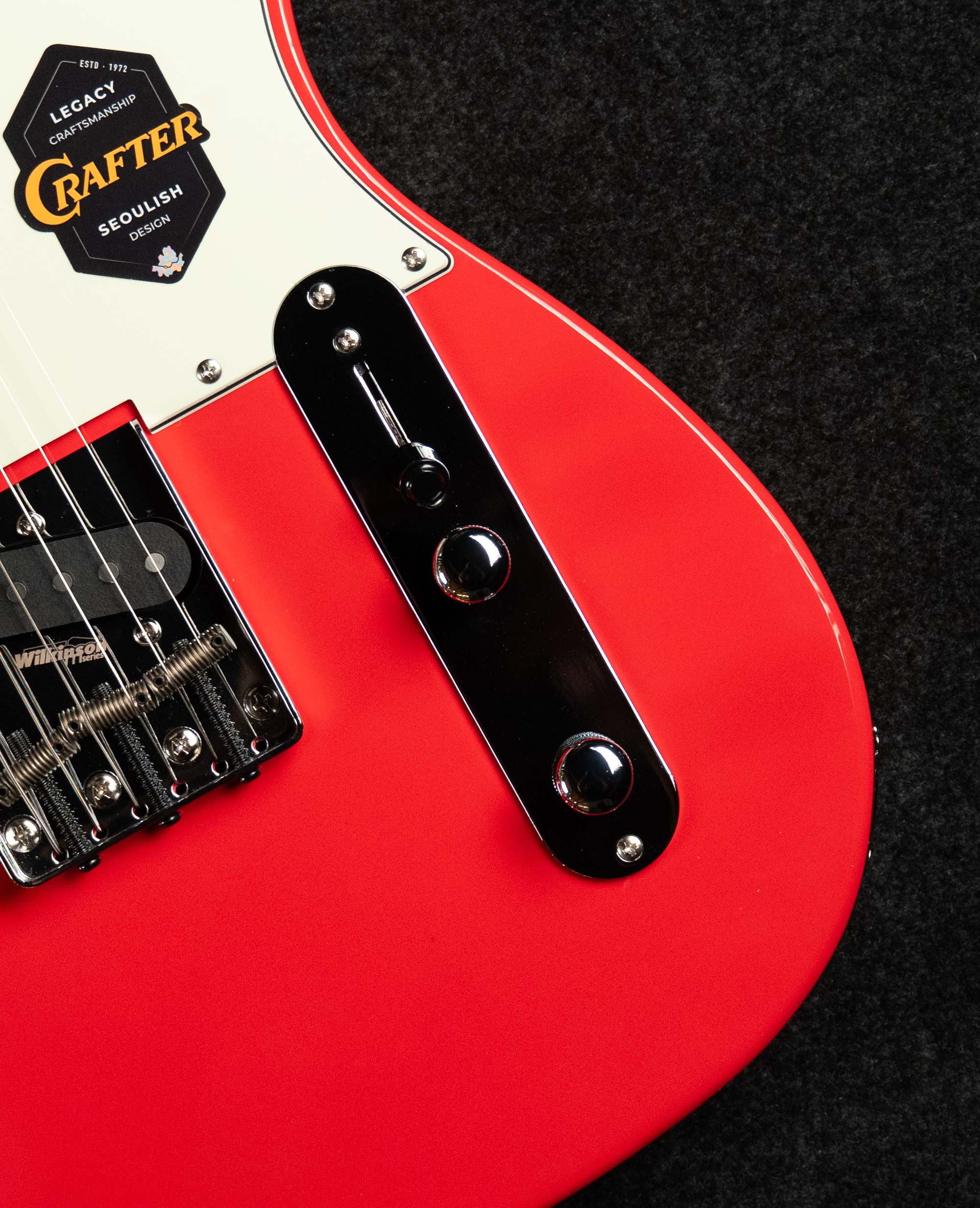 Электрогитара Crafter Charlotte T RS Vintage Red - купить в "Гитарном Клубе"