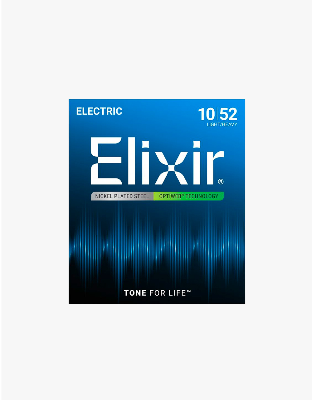 Струны для электрогитары Elixir 19077 Optiweb, 10-52 - купить в "Гитарном Клубе"