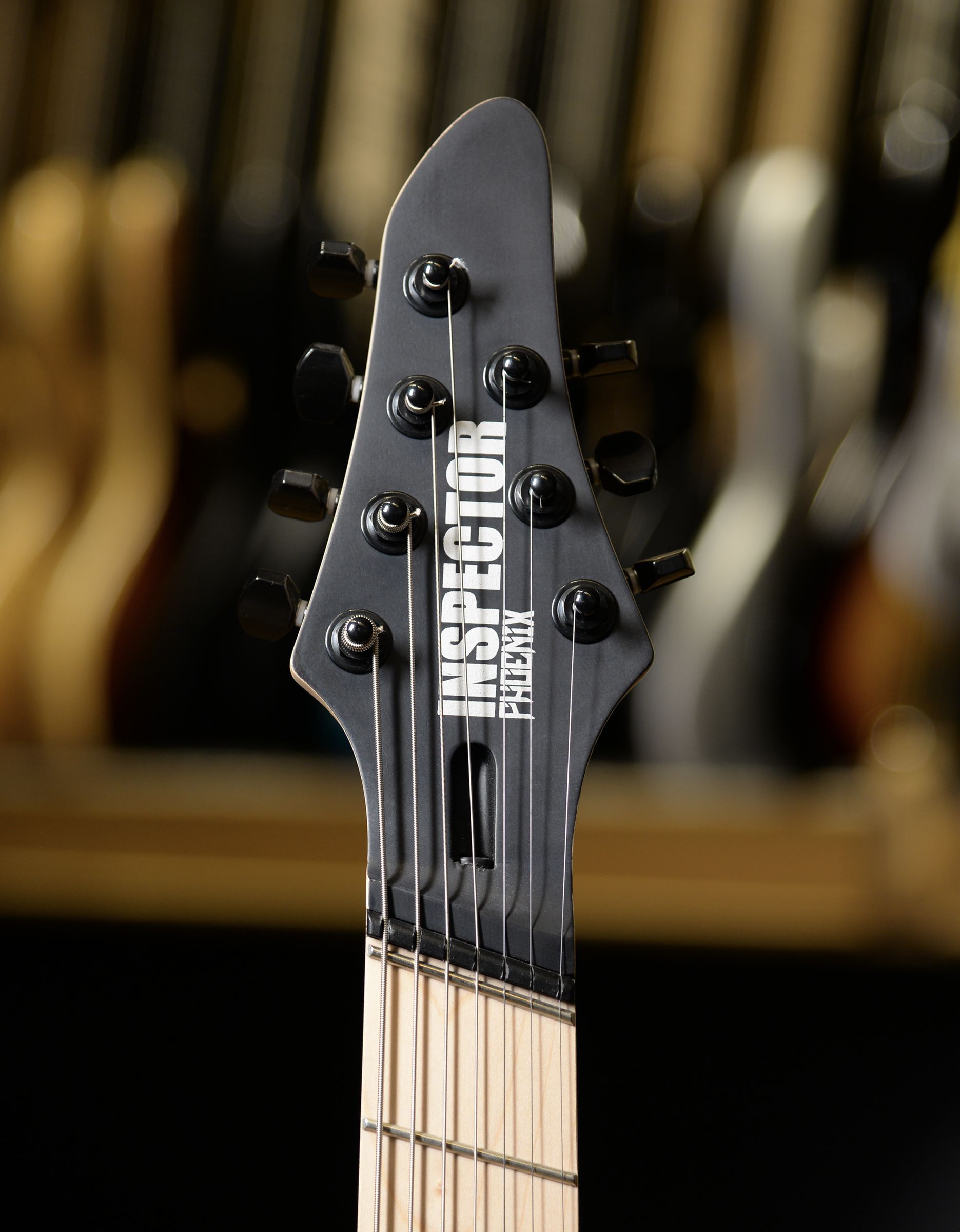 Электрогитара Inspector Phoenix 7 multiscale Neon Red - купить в "Гитарном Клубе"