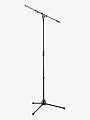 Микрофонная стойка K&M 21090-300-55 "журавль", телескопическая стрела, черная, 900-1605 мм - купить в "Гитарном Клубе"