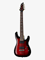 Электрогитара Schecter DEMON-7, Crimson Red Burst - купить в "Гитарном Клубе"