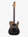 Электрогитара Schecter PT STANDARD, Black Fade Burst Burl - купить в "Гитарном Клубе"