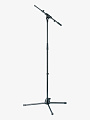 Микрофонная стойка K&M 27195-300-55 "журавль", чёрная, 900-1600 мм - купить в "Гитарном Клубе"