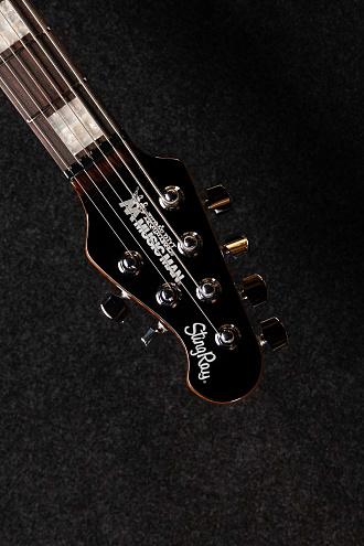 Электрогитара Music Man Stingray Oxblood Baritone - купить в "Гитарном Клубе"