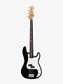 Бас-гитара Fender Standard Precision Bass Black - купить в "Гитарном Клубе"