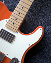 Электрогитара G&L Tribute ASAT Classic Bluesboy Semi-Hollow Clear Orange MP - купить в "Гитарном Клубе"