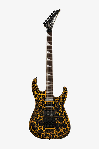 Электрогитара Jackson Soloist SL3X DX Yellow Crackl - купить в "Гитарном Клубе"