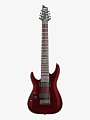 Электрогитара Schecter DEMON-8, Crimson Red Burst - купить в "Гитарном Клубе"