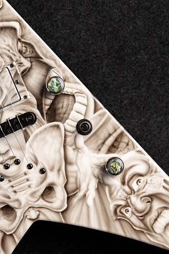 Электрогитара Jackson King V Usa Select Custom Shop KV2T by J. Grez
