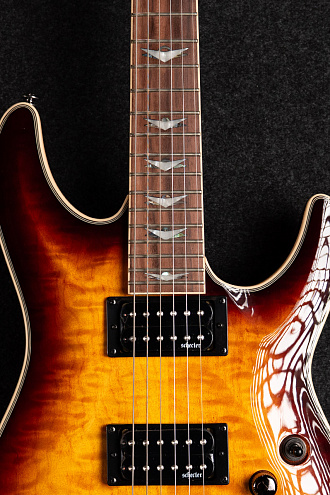 Электрогитара Schecter Omen Extreme-6 Vintage Sunburst - купить в "Гитарном Клубе"