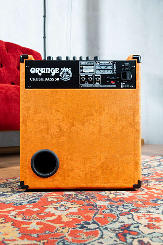 Комбоусилитель для бас-гитары ORANGE Crush Bass 50, 1х12, 50Вт - купить в "Гитарном Клубе"