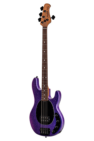 Бас-гитара Sterling StingRay RAY34-PSK, Purple Sparkle - купить в "Гитарном Клубе"