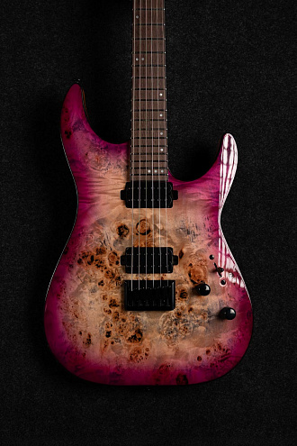 Электрогитара Schecter C-6 Pro Aurora Burst - купить в "Гитарном Клубе"