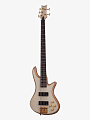 Бас-гитара Schecter STILETTO CUSTOM-5, Natural Satin - купить в "Гитарном Клубе"