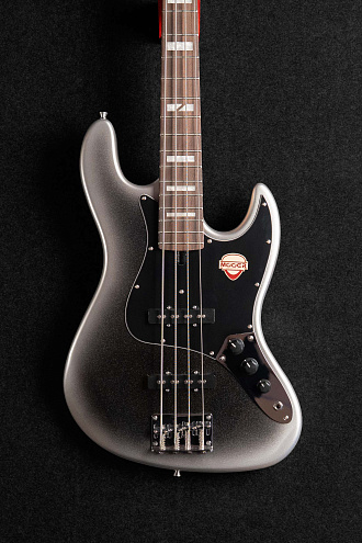 Бас-гитара Mooer MBJ412 Dark Silver - купить в "Гитарном Клубе"