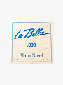 Отдельная стальная струна без обмотки La Bella 0.009" - купить в "Гитарном Клубе"