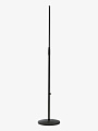 Микрофонная стойка K&M 26010-300-55 прямая с круглым основанием, чёрная, 870-1575 мм - купить в "Гитарном Клубе"