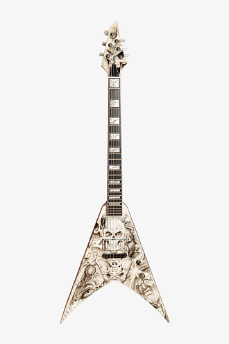 Электрогитара Jackson King V Usa Select Custom Shop KV2T by J. Grez