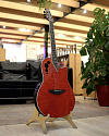 Электроакустическая гитара Ovation Applause AE44IIP-CHF Mid Cutaway Cherry Flame - купить в "Гитарном Клубе"