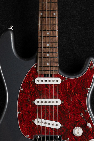 Электрогитара Sterling Cutlass SSS Charcoal Frost - купить в "Гитарном Клубе"