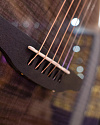 Электроакустическая гитара Ovation Applause AE44IIP-TBKF Elite Mid Cutaway Trans Black - купить в "Гитарном Клубе"